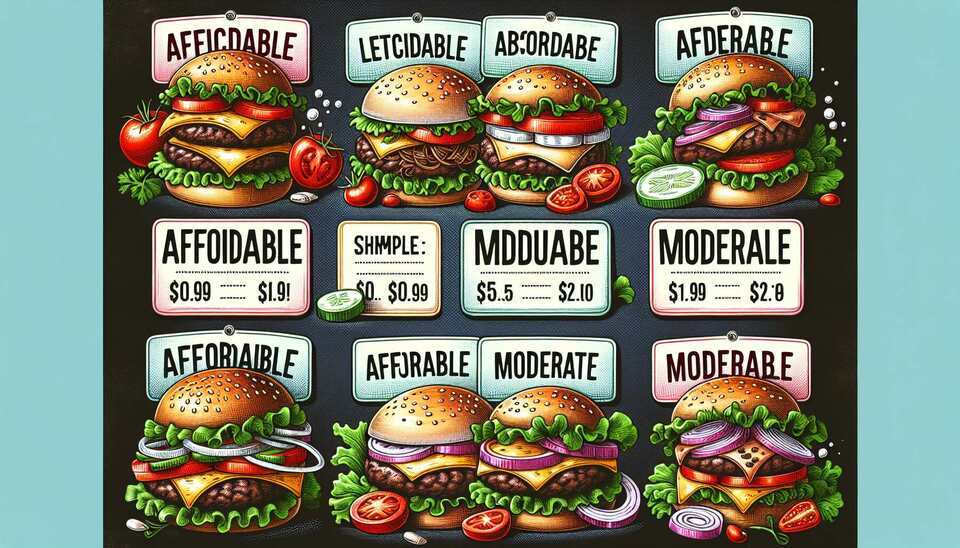 Leckere Burgermenüs: Günstig bis moderat!>