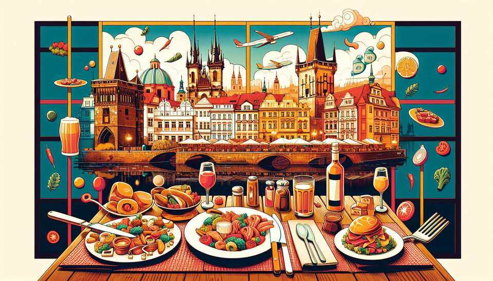 Entdecke preiswerte & gute Restaurants in Prag!>