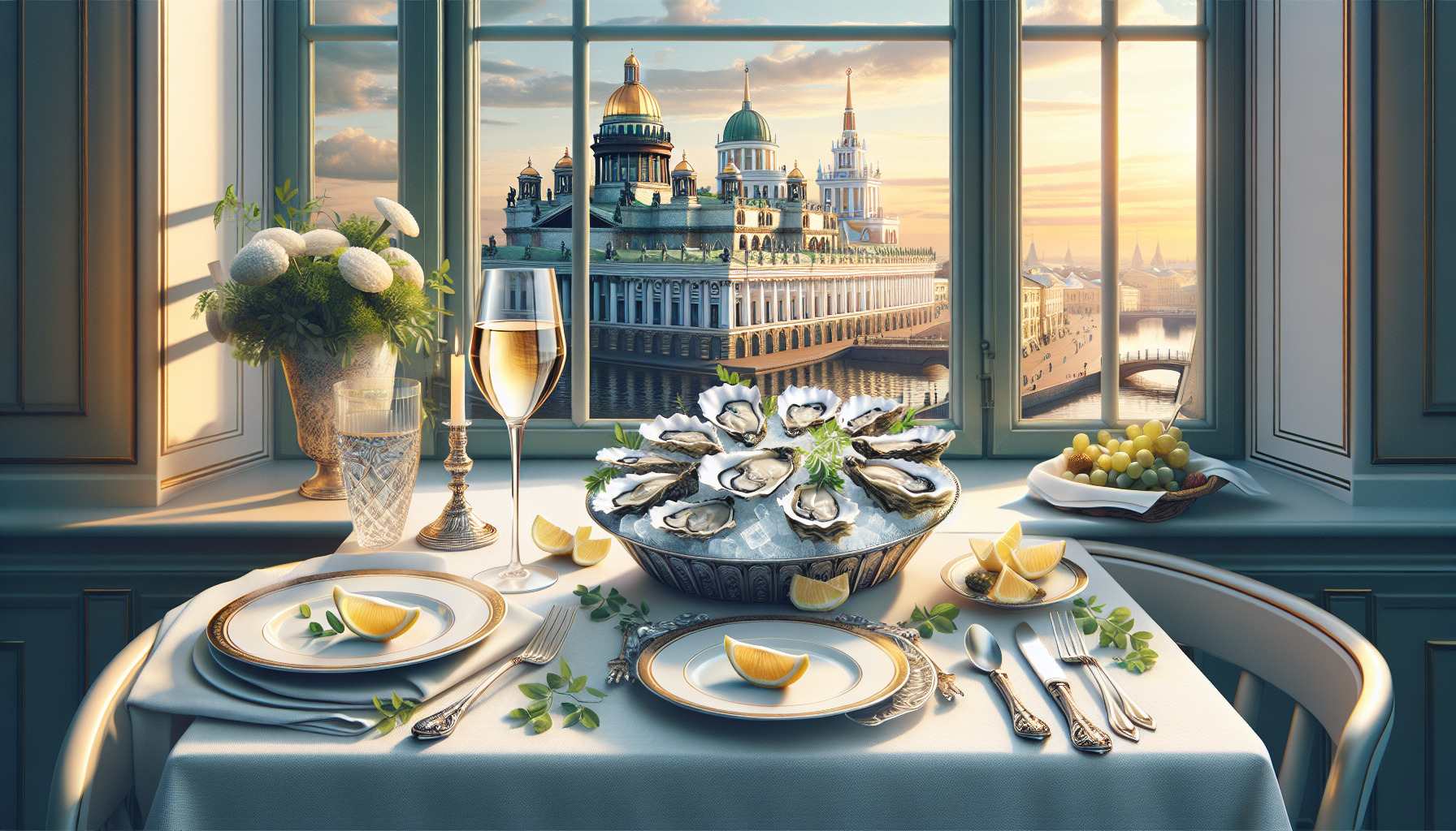 Лучшие рестораны Великий Новгород: свежие устрицы