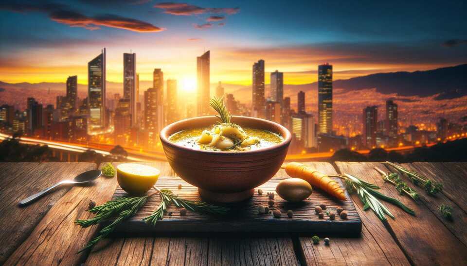 Deléitese con el Mejor Ajiaco en Bogotá>