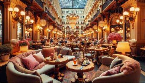 Открытия Москвы: кафе с диванчиками