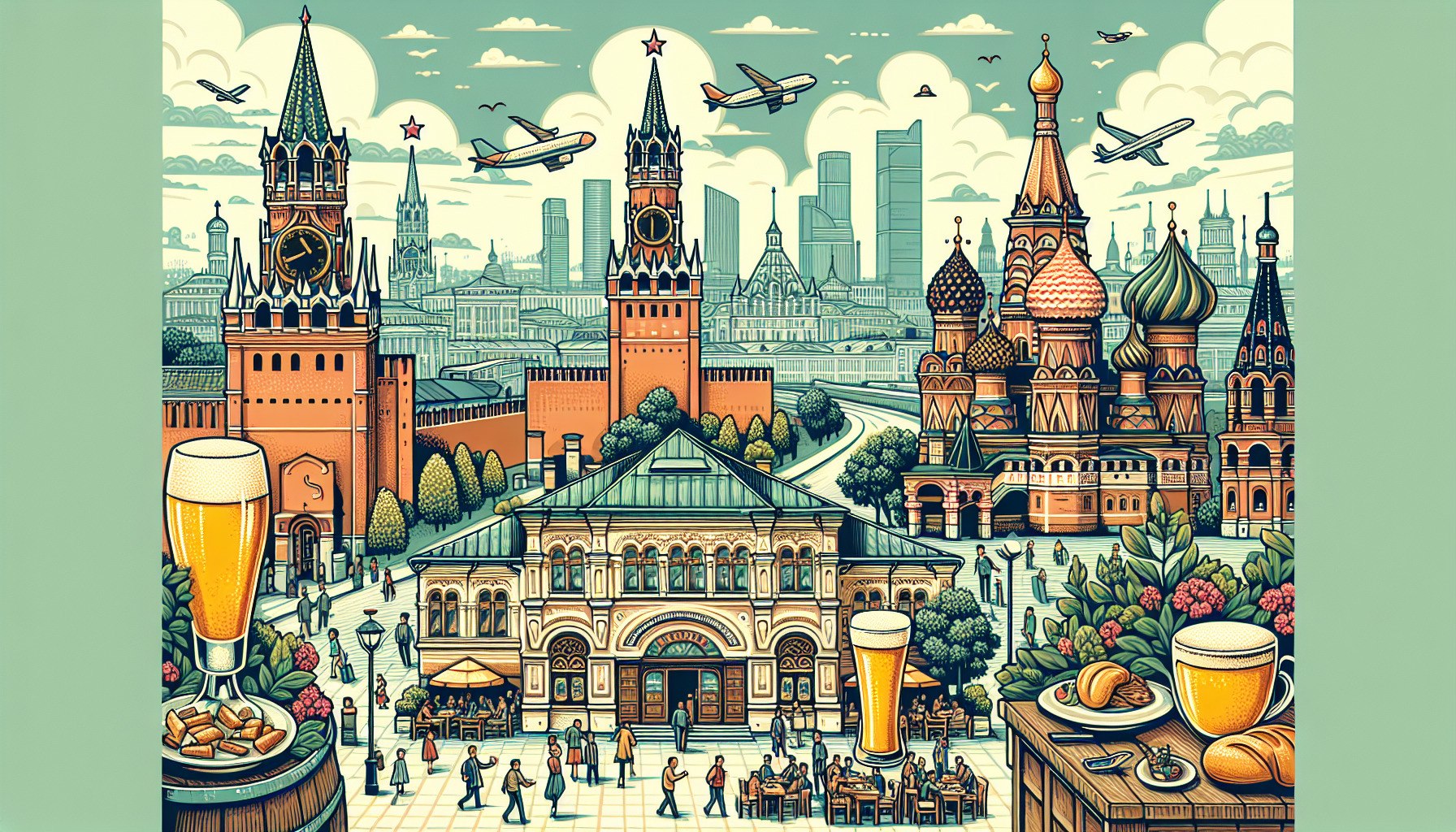 Москвичи, откройте для себя рестораны с пивом!
