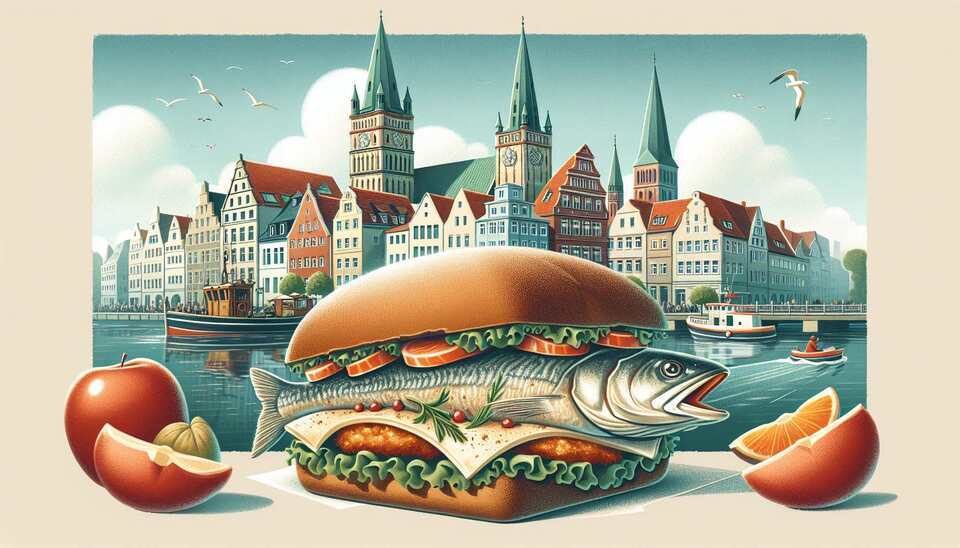 Genießen Sie köstliche Fischbrötchen in Rostock!>