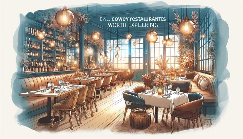 Découvrez des restaurants confortables à explorer!>