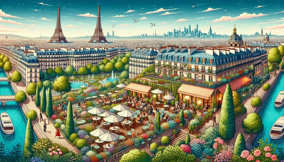 Délices en plein air: Terrasse et Jardin à Paris>