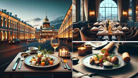 Лучшие рестораны для ужина в центре Санкт-Петербурга