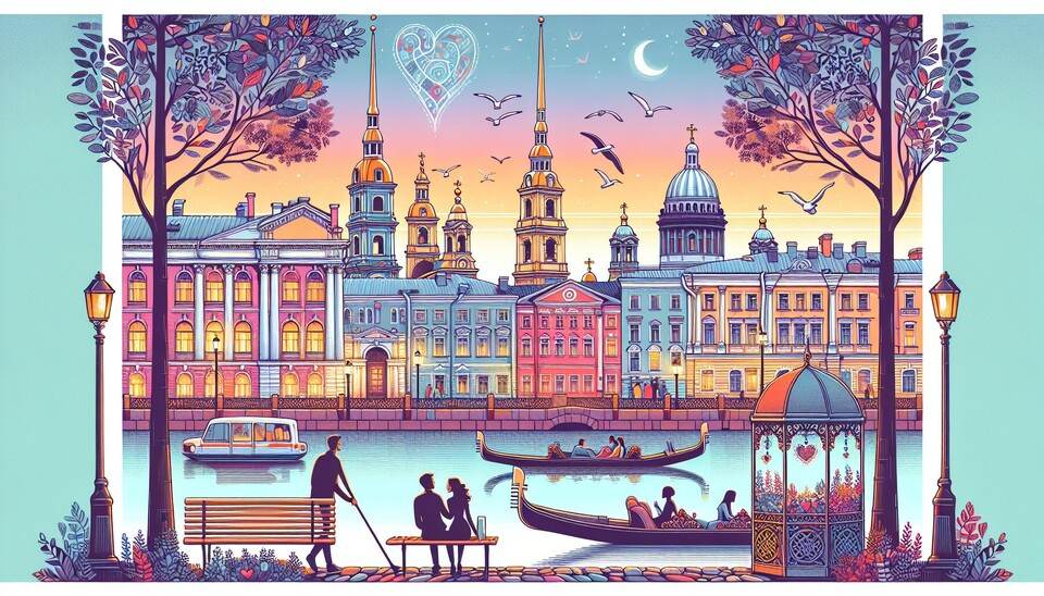 Charming Romantic Spots in Saint Petersburg>
