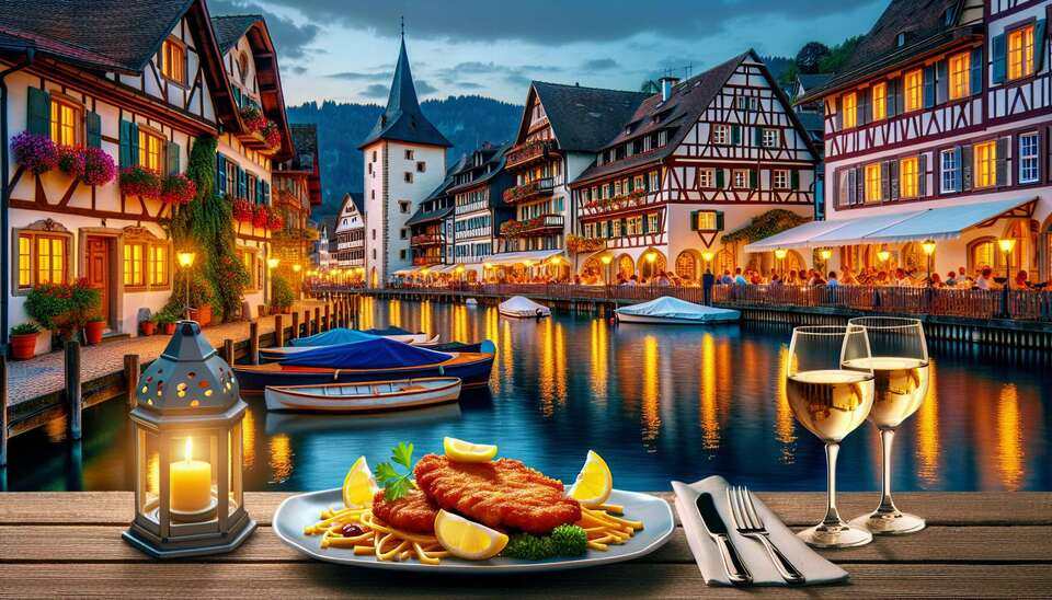 Die besten Restaurants in Hagnau: Schnitzel genießen!>