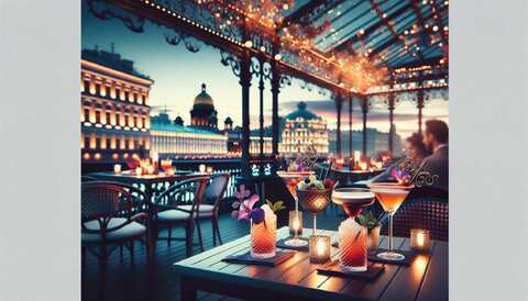 Лучшие рестораны Санкт-Петербурга: коктейли и веранды