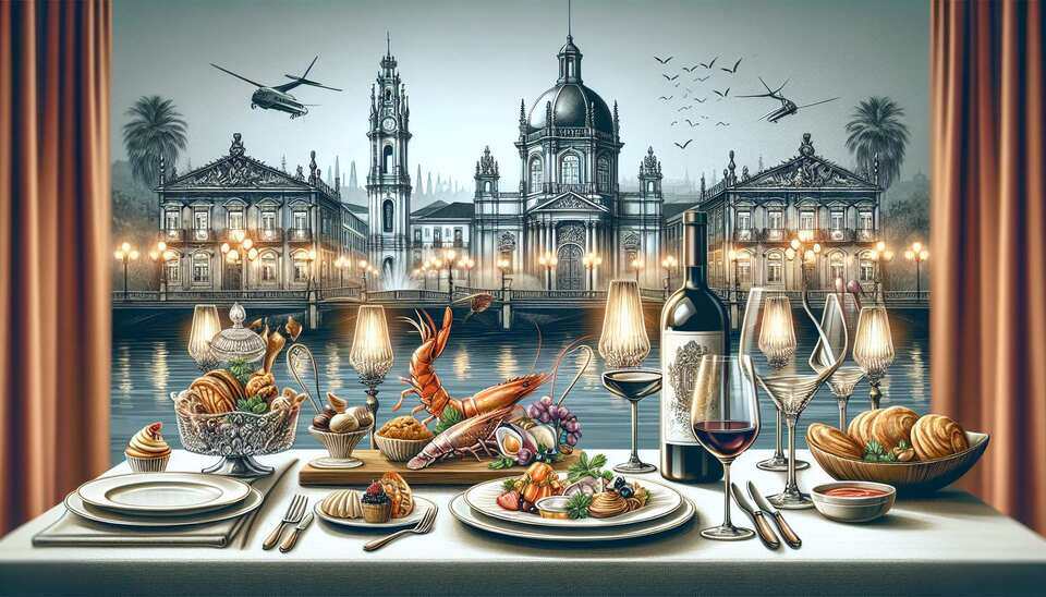Experiência Gastronômica Luxuosa em Leiria>