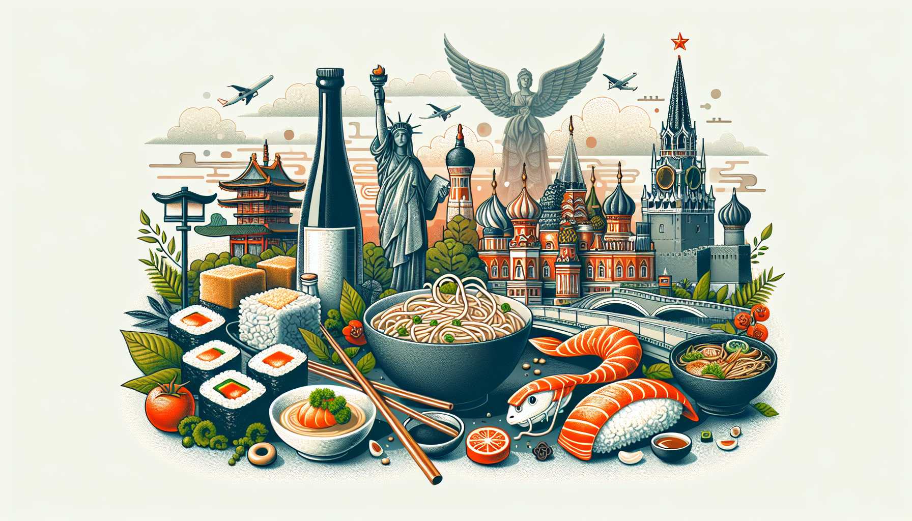 Вкус Японии: лучшие рестораны Омска