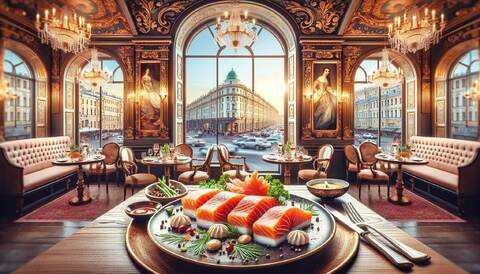 Невероятные рестораны с лососем в центре города
