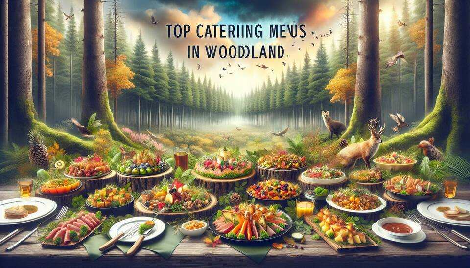 Explore Top Catering Menus in Woodland>
