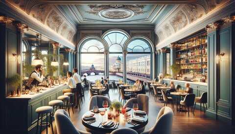 Рестораны Санкт-Петербурга с видом и алкоголем