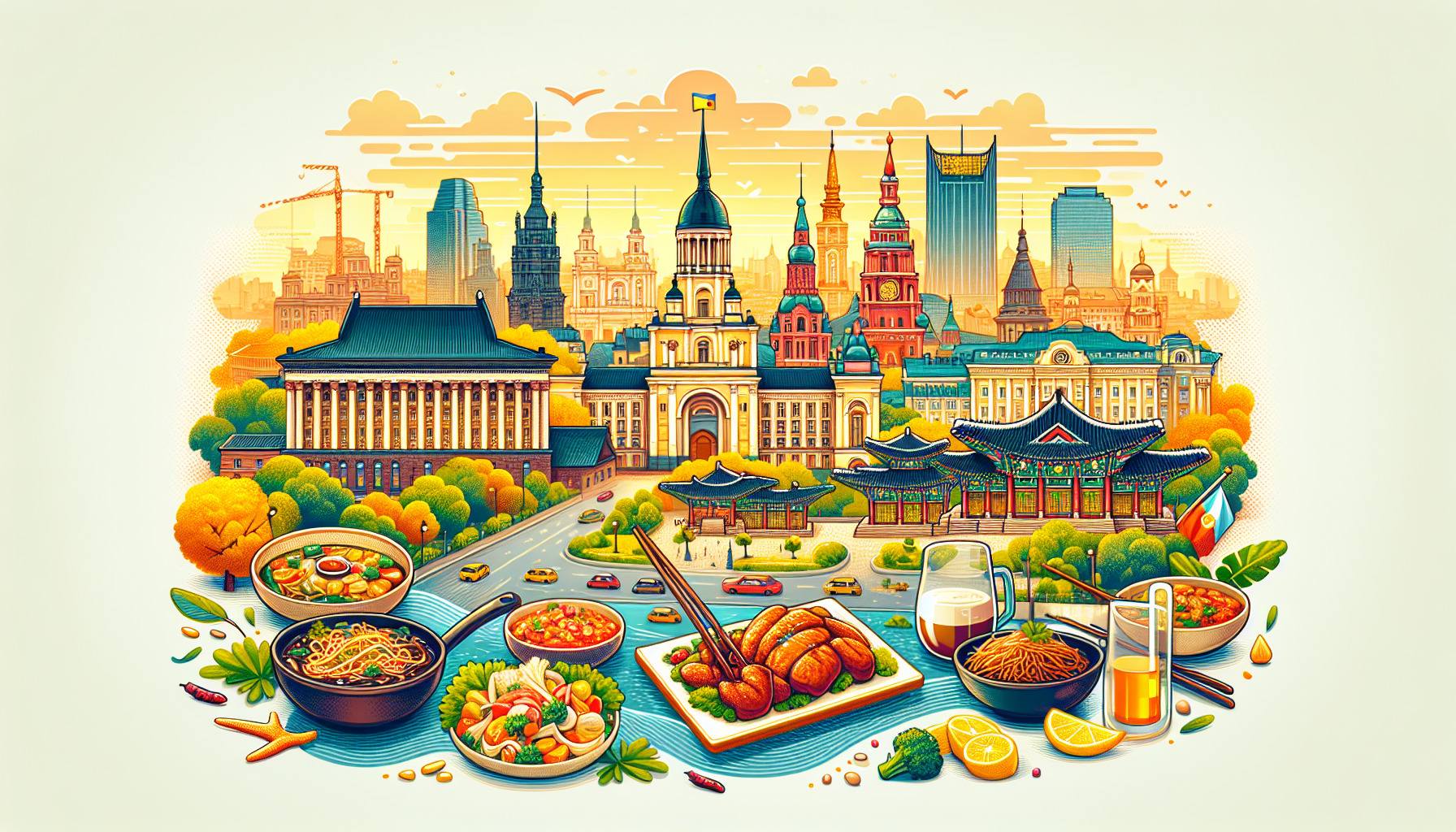 Лучшие корейские рестораны в Киеве