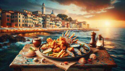 I migliori ristoranti di Livorno: Frittura di Paranza>