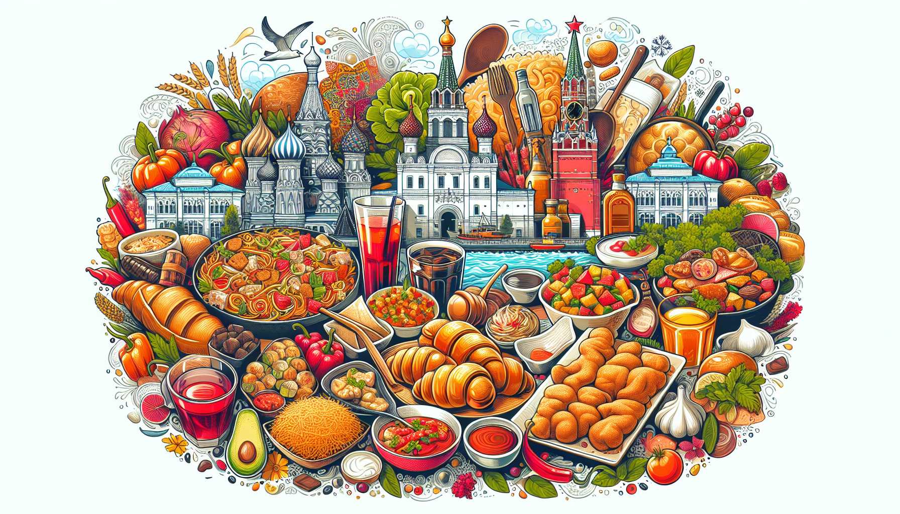 Лучшие рестораны с разнообразной кухней
