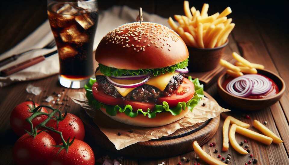 Suculentas Hamburguesas que Conquistan el Paladar>