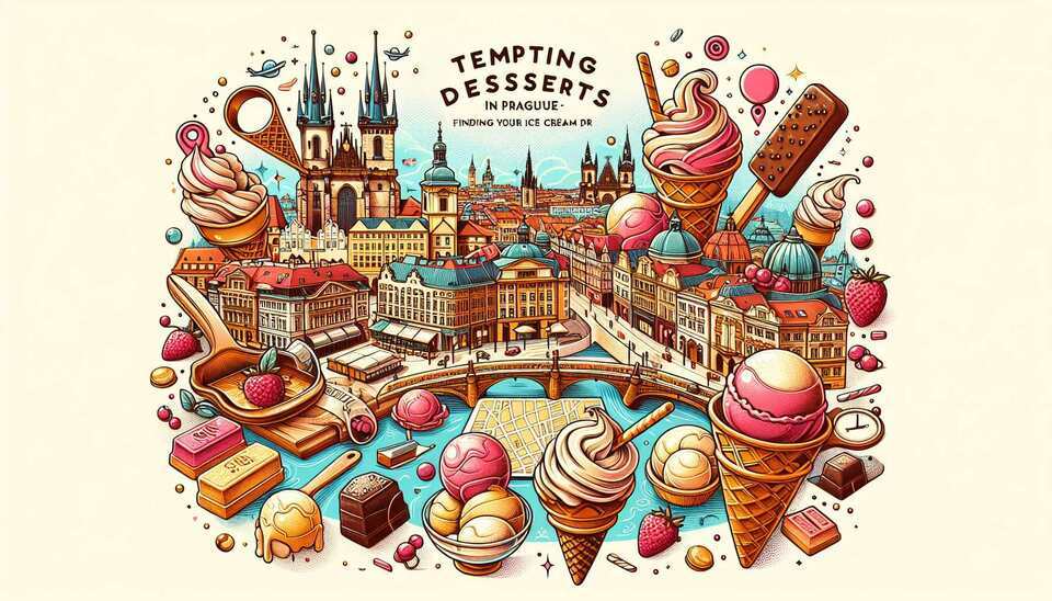 Verlockende Desserts in Prag: Finden Sie Ihre Eisdiele>