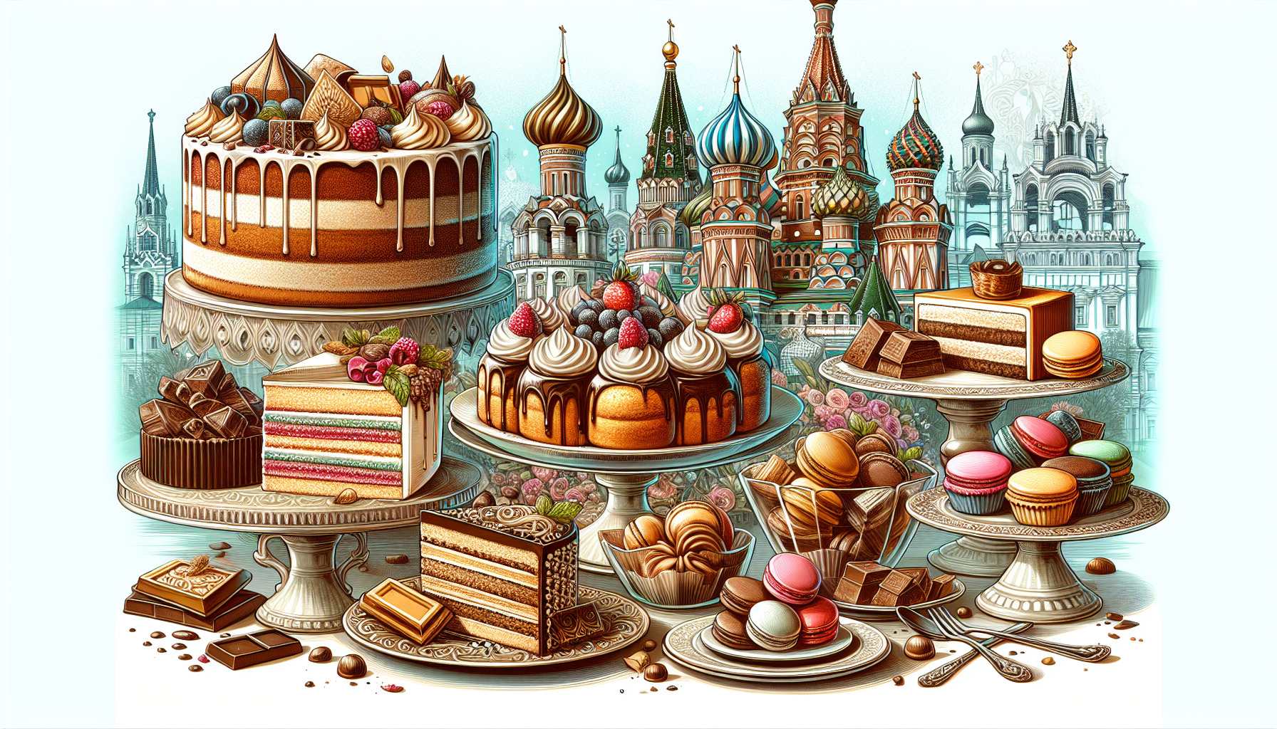 Лучшие десертные места Москвы: сладкие искушения
