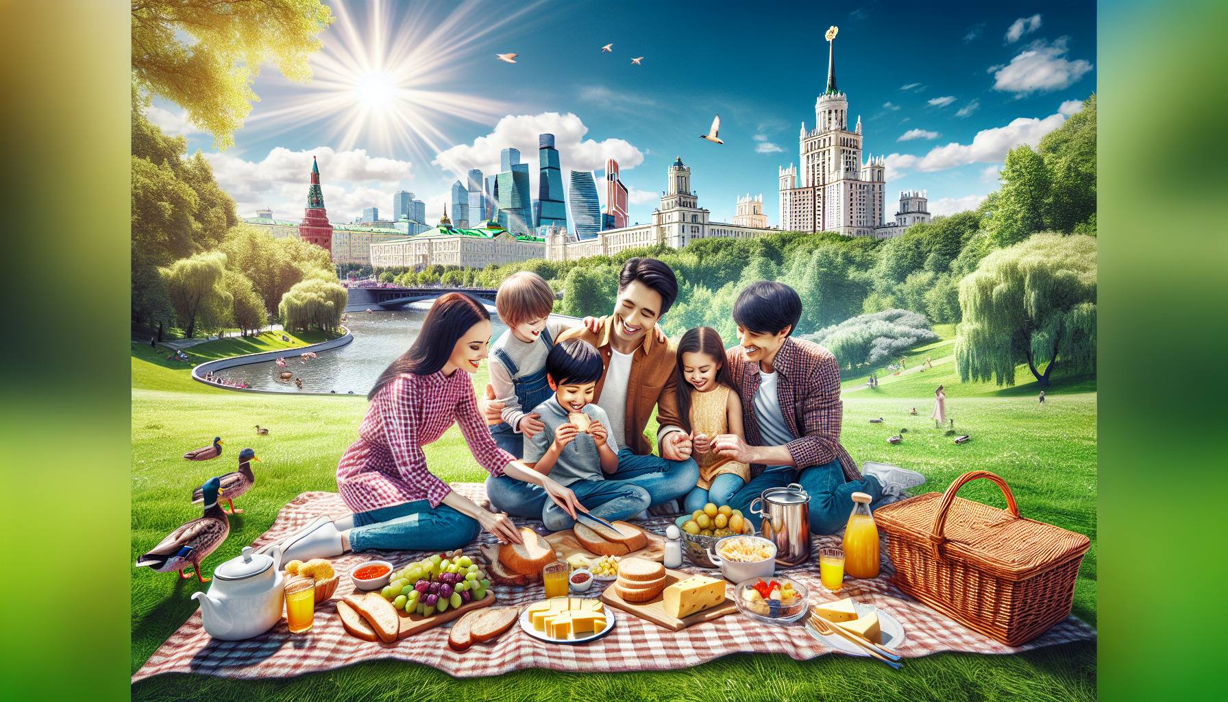 Идеальные места для обеда с семьей в Москве!