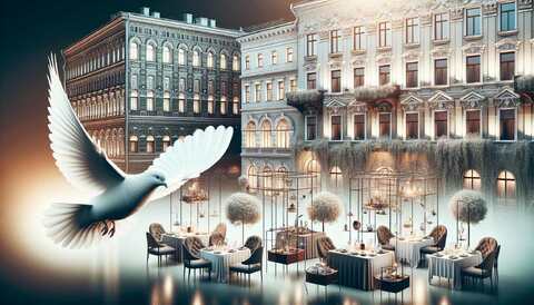 Лучшие рестораны Санкт-Петербурга с голубем