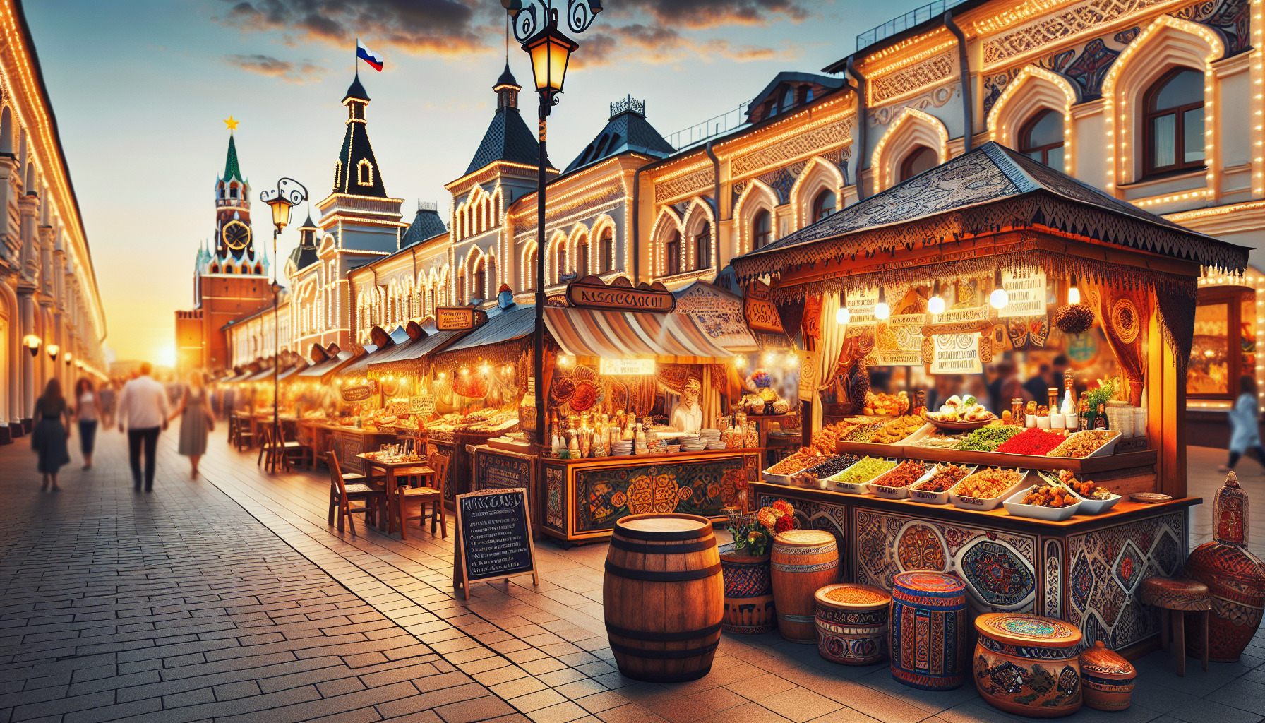 Откройте изысканную русскую кухню на улице Ленина!