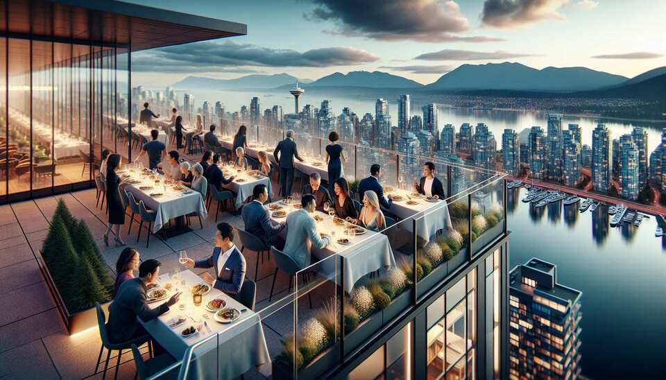 Experience Vancouver's Finest Rooftop Dining>