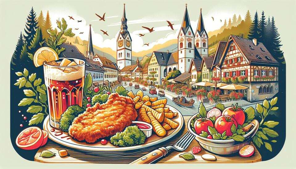 Kulinarische Entdeckungen in Reichenbach: Schnitzel-Genuss!>