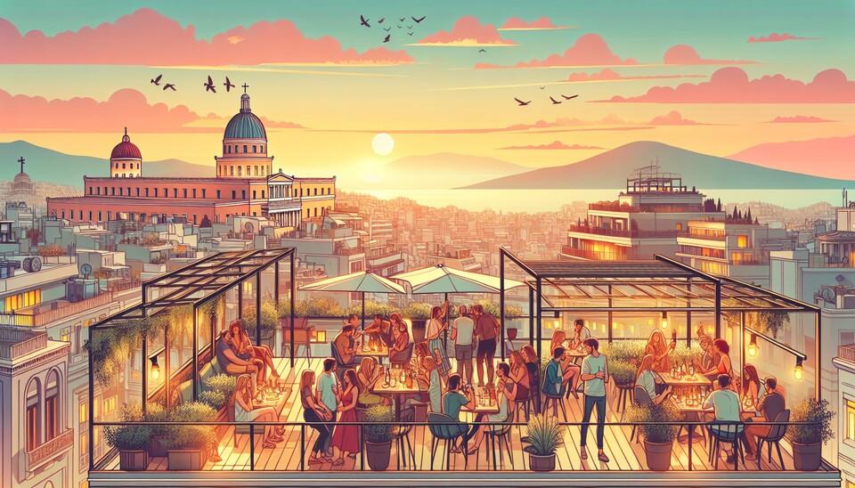 Athens' Stunning Rooftop Bars & Dining Spots>