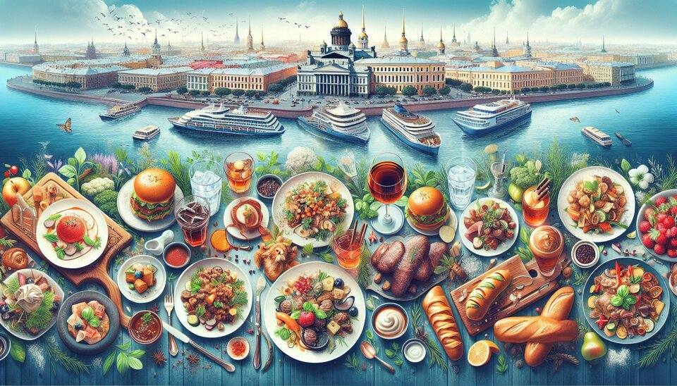 Лучшие рестораны Санкт-Петербурга: вкусные блюда>