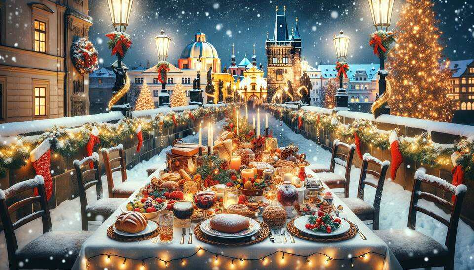 Find Magical Christmas Dining Spots in Prague>