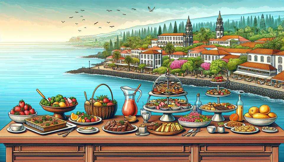 Descubra os melhores buffets em Ponta Delgada!>