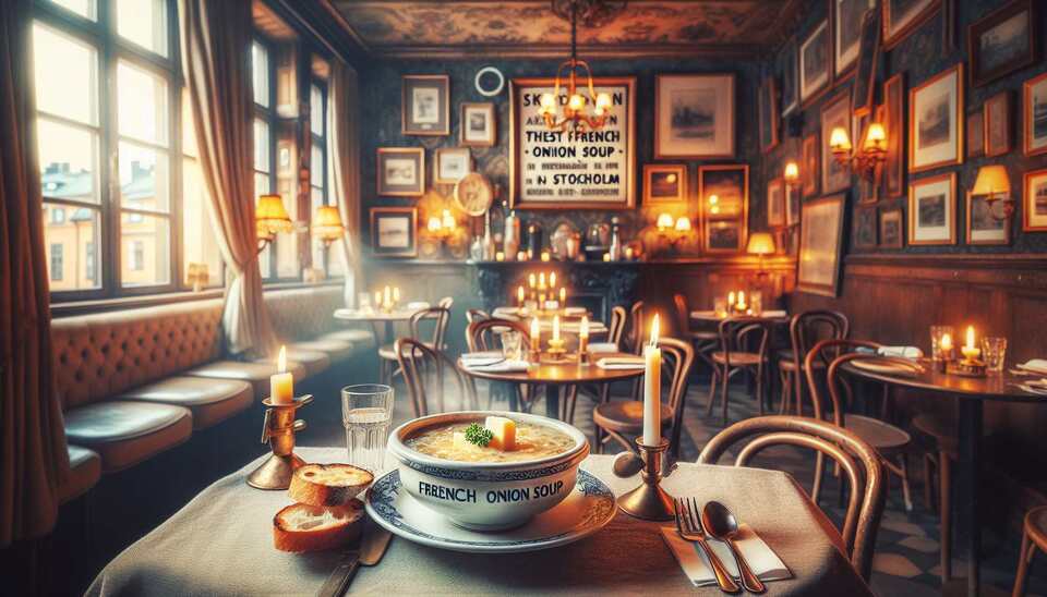 Savor the Best French Onion Soup in Stockholm>