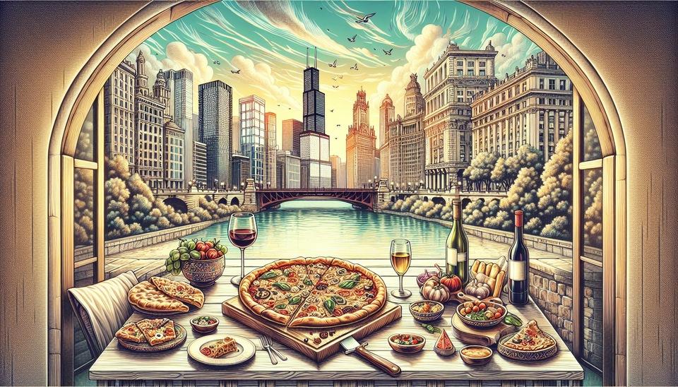 Savor Italian Pizza and Drinks in Chicago>