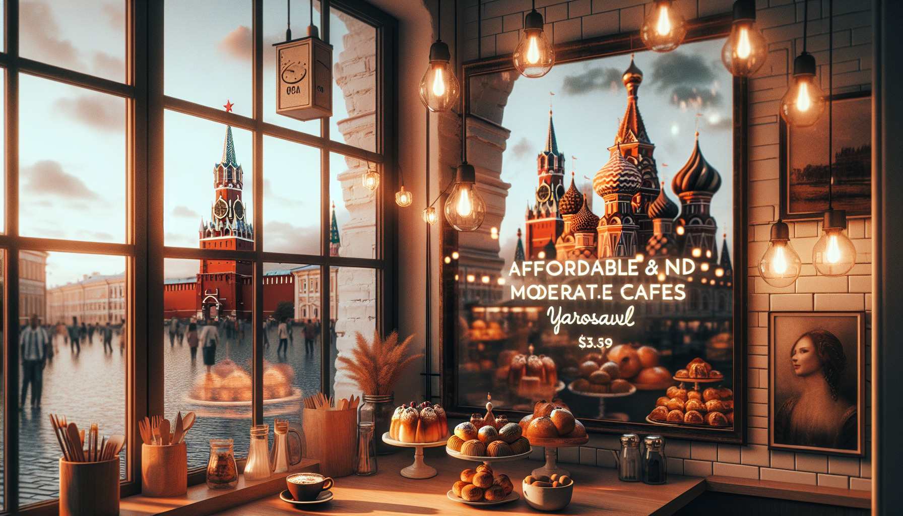 Вкусные кафе Ярославля: бюджетно и умеренно