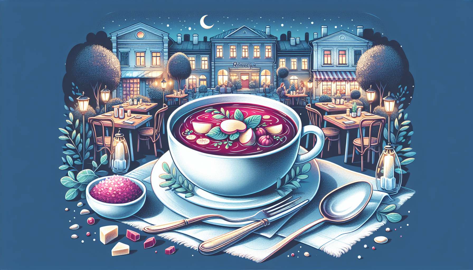 Вкусные рестораны в Магнитогорске: Борщ в меню!