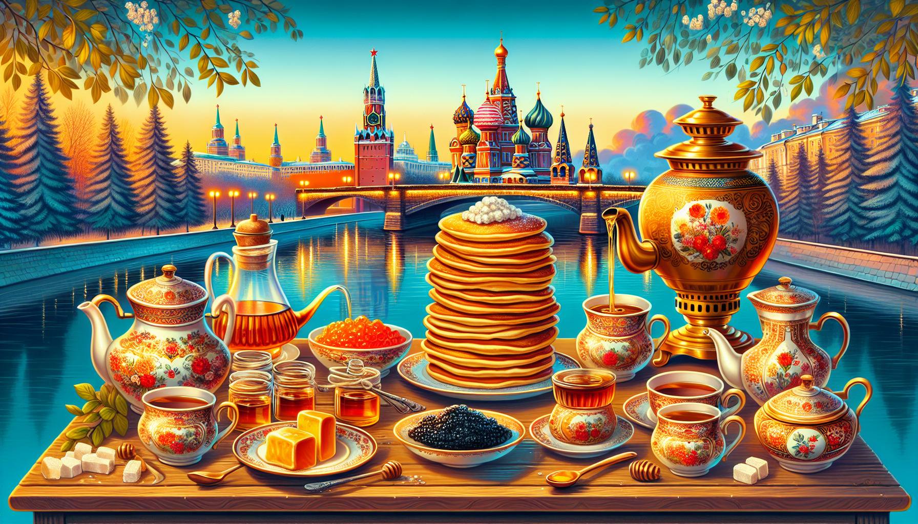 Лучшие рестораны русской кухни с блинами в Москве