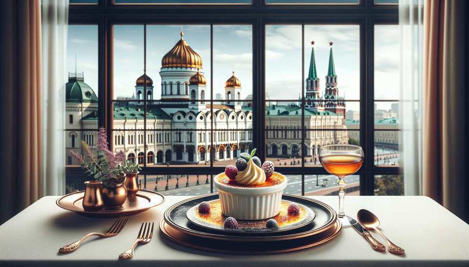 Рестораны в Москве с нежным крем-брюле>