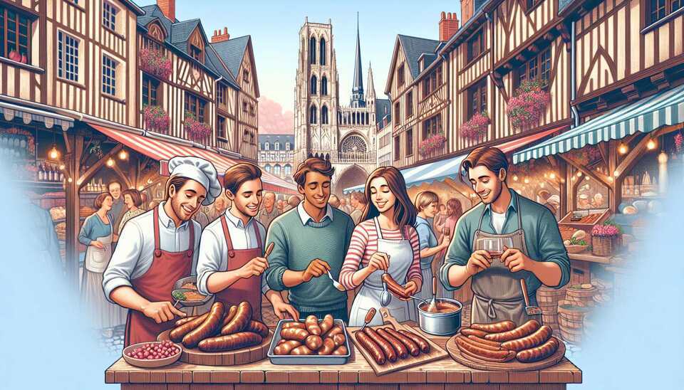 Découvrez les meilleures andouillettes à Rouen!>