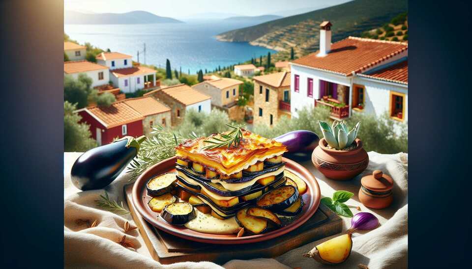 Vegetarian Delights in Piskopiano: Moussaka Specialties>