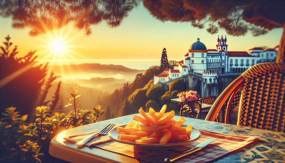 Kulinarische Entdeckungen in Sintra: Pommes genießen>