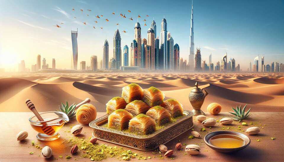 Discover Dubai's Delight: Top Spots for Baklava>