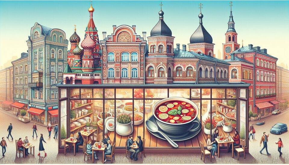 Лучшие рестораны с борщом в городе>