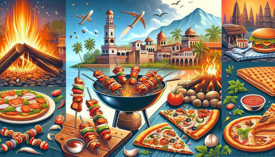 Sizzling BBQ and Pizza Delights in Kannur>