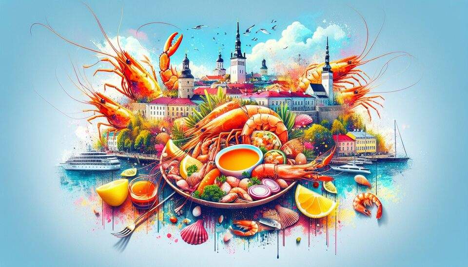 Лучшие рестораны морепродуктов в Таллине>