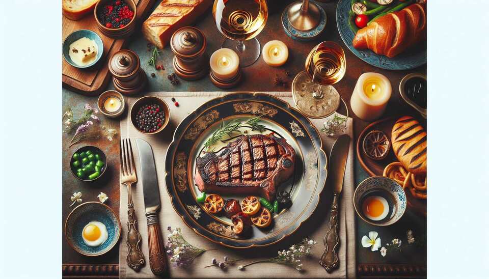 Délices Mondiaux: Steak à Tournai - Cuisine Variée>