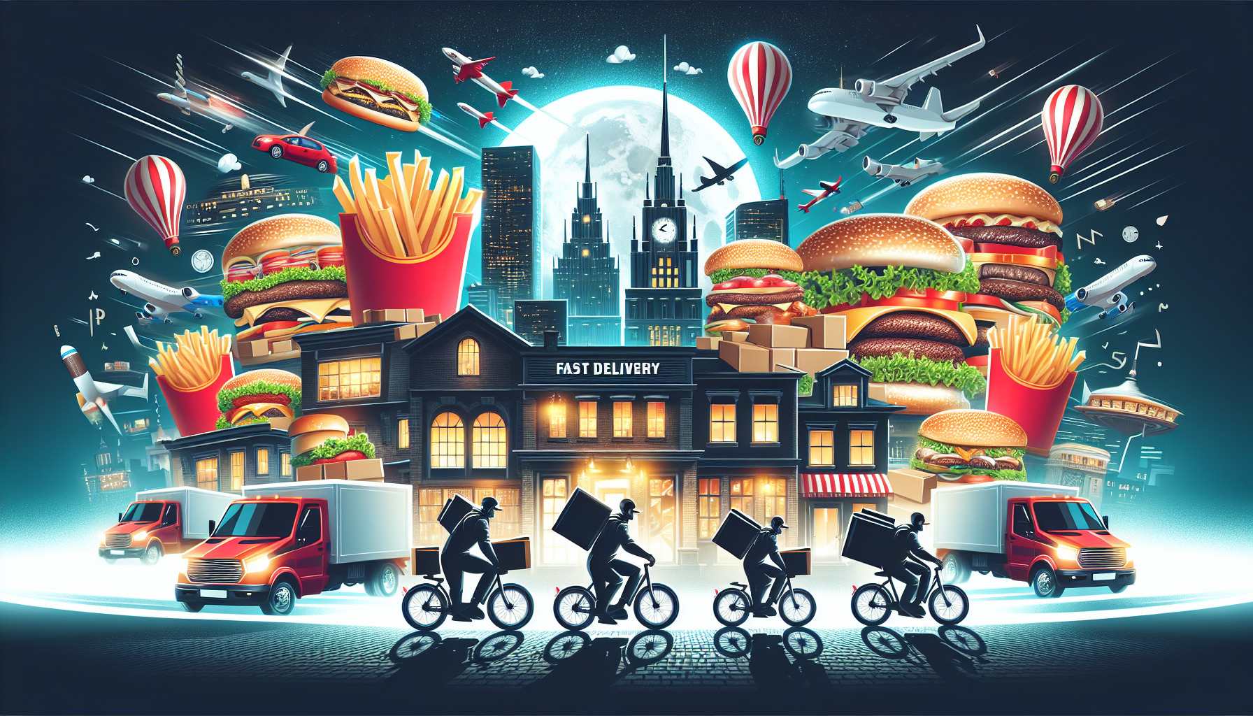 Быстрая доставка в Kirov: Fast Food рестораны