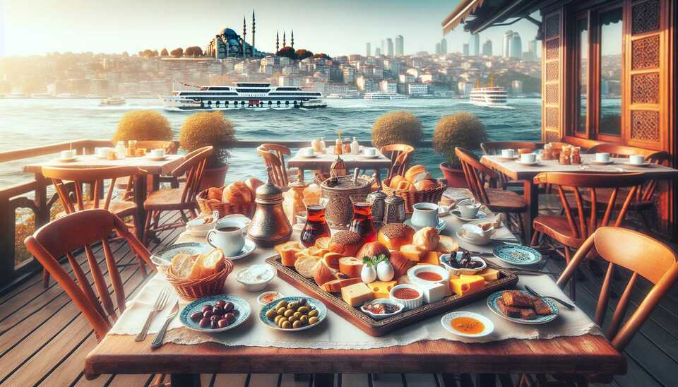 İstanbul’da Geleneksel Türk Kahvaltısı Mekanları>