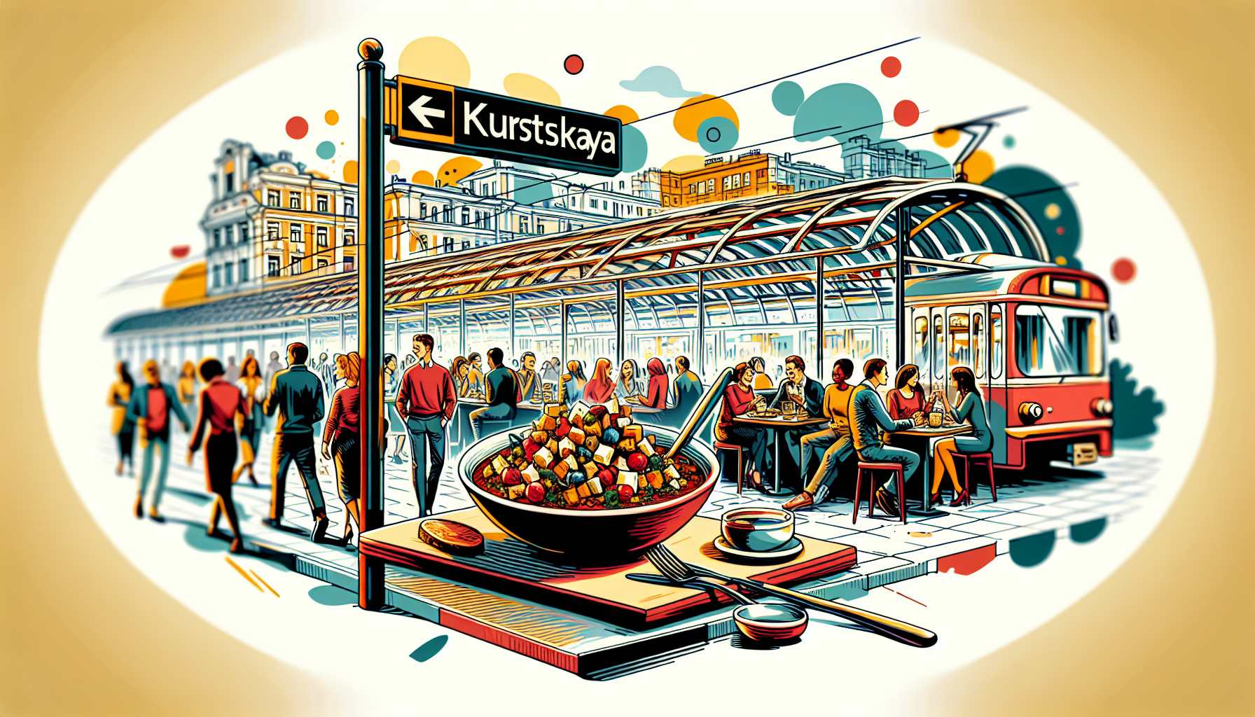 Рестораны у метро Курская: Искусство рататуя